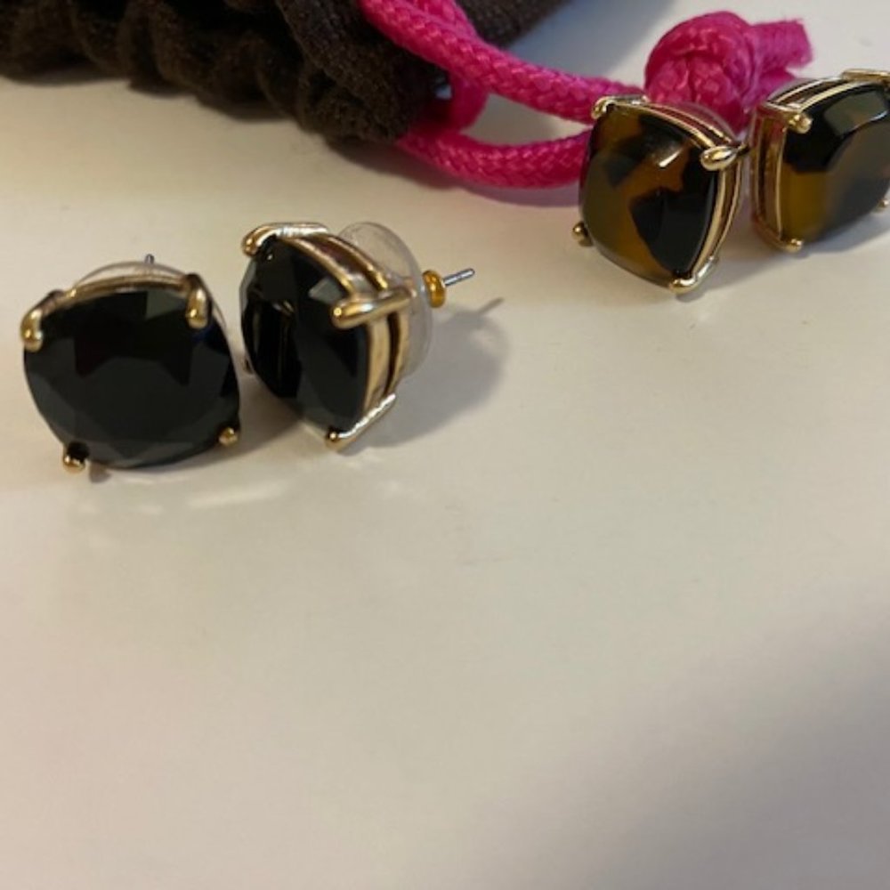 SOLD❗️❗️TWO PAIRS Kate Spade Stud Earrings - Picture 1 of 3